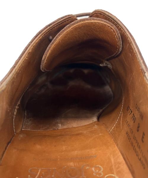 Crockett & Jones（クロケット＆ジョーンズ）Crockett & Jones (クロケット＆ジョーンズ) DURHAM ダラム ブラウン サイズ:8Eの古着・服飾アイテム