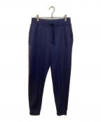 RLX RALPH LAURENアールエルエックスラルフローレン）の古着「ストレッチ フレンチ テリー ジョガー パンツ」｜ネイビー