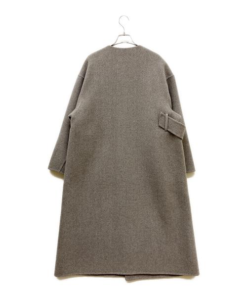 HYKE（ハイク）HYKE (ハイク) ダブルフェイスコート ベージュ サイズ:2の古着・服飾アイテム