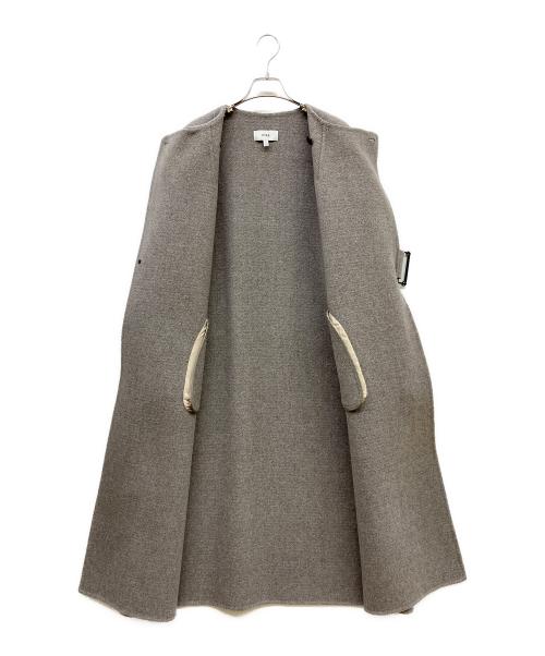 HYKE（ハイク）HYKE (ハイク) ダブルフェイスコート ベージュ サイズ:2の古着・服飾アイテム