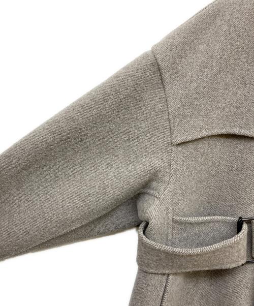 HYKE（ハイク）HYKE (ハイク) ダブルフェイスコート ベージュ サイズ:2の古着・服飾アイテム