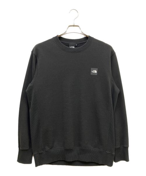 THE NORTH FACE（ザ ノース フェイス）THE NORTH FACE (ザ ノース フェイス) Heather Logo Crew ブラック サイズ:SIZE Sの古着・服飾アイテム