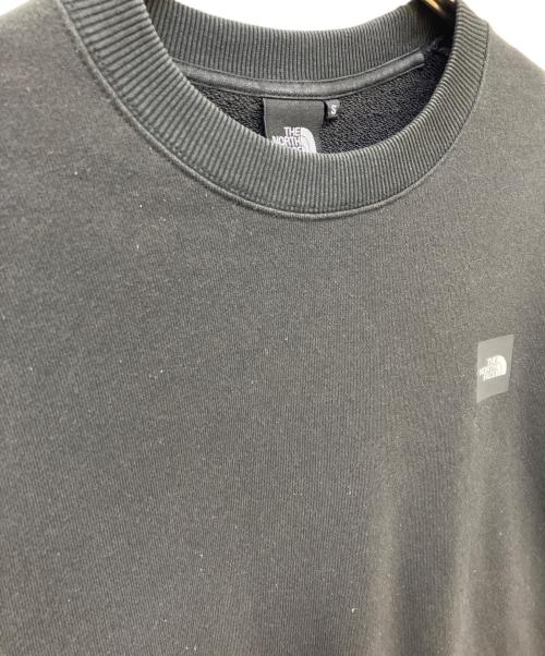 THE NORTH FACE（ザ ノース フェイス）THE NORTH FACE (ザ ノース フェイス) Heather Logo Crew ブラック サイズ:SIZE Sの古着・服飾アイテム
