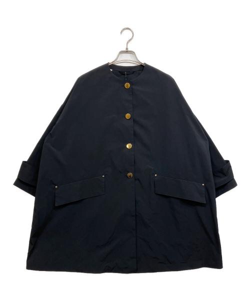 MACKINTOSH（マッキントッシュ）MACKINTOSH (マッキントッシュ) ノーカラーコート ブラック サイズ:6の古着・服飾アイテム
