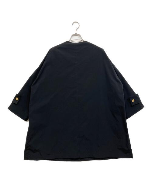 MACKINTOSH（マッキントッシュ）MACKINTOSH (マッキントッシュ) ノーカラーコート ブラック サイズ:6の古着・服飾アイテム