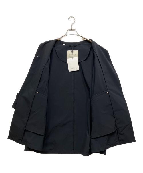 MACKINTOSH（マッキントッシュ）MACKINTOSH (マッキントッシュ) ノーカラーコート ブラック サイズ:6の古着・服飾アイテム