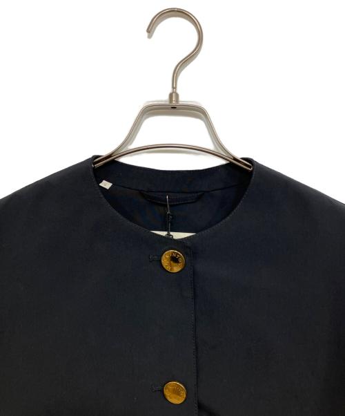 MACKINTOSH（マッキントッシュ）MACKINTOSH (マッキントッシュ) ノーカラーコート ブラック サイズ:6の古着・服飾アイテム