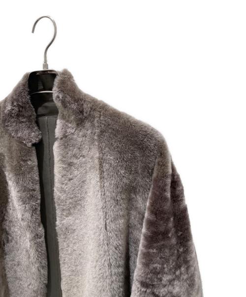 CELINE（セリーヌ）CELINE (セリーヌ) リバーシブルムートンコート モカ サイズ:38の古着・服飾アイテム