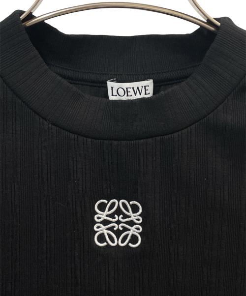 LOEWE（ロエベ）LOEWE (ロエベ) アナグラム 半袖カットソー ブラック サイズ:Mの古着・服飾アイテム