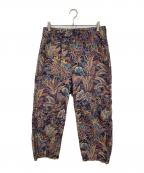 AUTHENオーセン）の古着「CROPPED BAKER PANTS」｜マルチカラー