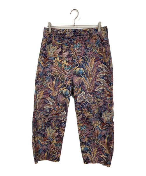 AUTHEN（オーセン）AUTHEN (オーセン) CROPPED BAKER PANTS マルチカラー サイズ:Lの古着・服飾アイテム
