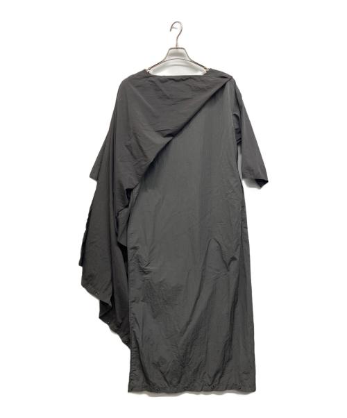 maturely（マチュアリー）maturely (マチュアリー) Nylon and Ripstop Escargot Dress グレー サイズ:Freeの古着・服飾アイテム