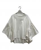 COGTHEBIGSMOKEコグザビッグスモーク）の古着「LAURA GATHERED SLV TOP」｜ホワイト
