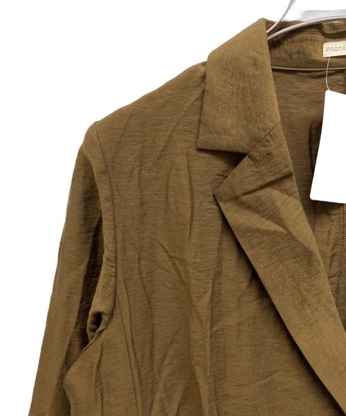 PROTAGONISTA（プロタゴニスタ）PROTAGONISTA (プロタゴニスタ) ダブルジャケット カーキ サイズ:Freeの古着・服飾アイテム