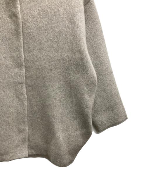 ELENDEEK（エレンディーク）ELENDEEK (エレンディーク) ラクーンミックスダブルカーディガン グレー サイズ:2の古着・服飾アイテム