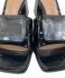 中古・古着 Gianvito Rossi (ジャンヴィト ロッシ) JAIPUR SLIDE ヒールサンダル ブラック サイズ:37：16000円