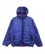 Patagoniaパタゴニア）の古着「ダスパーカー」｜コバルトブルー×ブライトパープル