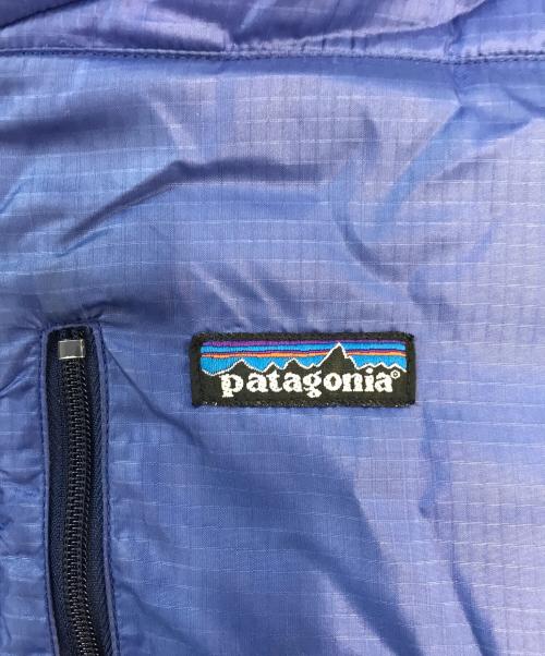 Patagonia（パタゴニア）Patagonia (パタゴニア) ダスパーカー コバルトブルー×ブライトパープル サイズ:Mの古着・服飾アイテム