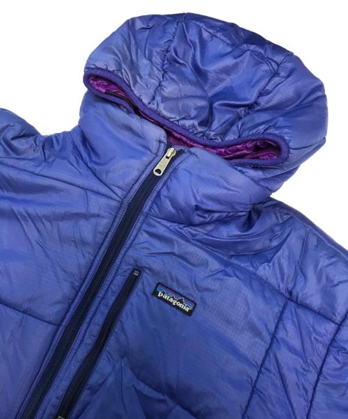 Patagonia（パタゴニア）Patagonia (パタゴニア) ダスパーカー コバルトブルー×ブライトパープル サイズ:Mの古着・服飾アイテム