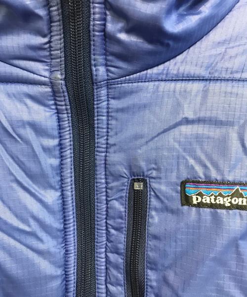 Patagonia（パタゴニア）Patagonia (パタゴニア) ダスパーカー コバルトブルー×ブライトパープル サイズ:Mの古着・服飾アイテム