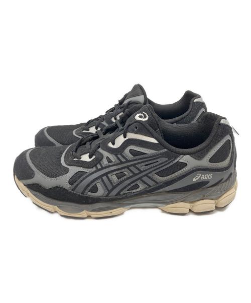asics（アシックス）asics (アシックス) ローカットスニーカー ブラック サイズ:UK10の古着・服飾アイテム