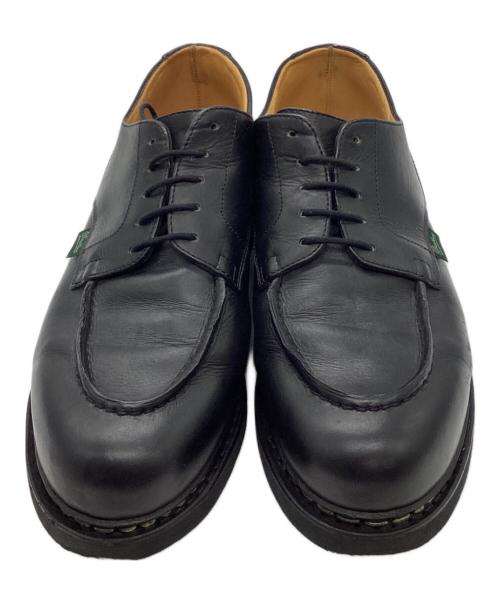 PARABOOT（パラブーツ）PARABOOT (パラブーツ) Uチップシューズ　レザーシューズ　ビジネスシューズ インディゴ サイズ:9の古着・服飾アイテム