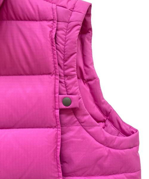 MARMOT（マーモット）MARMOT (マーモット) CAPITAL PERTEX TOWN DOWN VEST ピンク サイズ:Mの古着・服飾アイテム