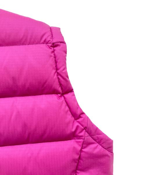 MARMOT（マーモット）MARMOT (マーモット) CAPITAL PERTEX TOWN DOWN VEST ピンク サイズ:Mの古着・服飾アイテム