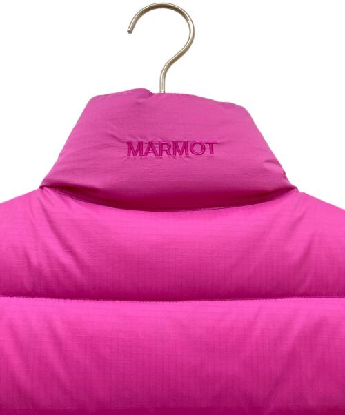MARMOT（マーモット）MARMOT (マーモット) CAPITAL PERTEX TOWN DOWN VEST ピンク サイズ:Mの古着・服飾アイテム