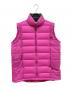 MARMOT（マーモット）の古着「CAPITAL PERTEX TOWN DOWN VEST」｜ピンク