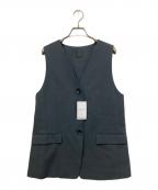 Spick and Spanスピック＆スパン）の古着「ウーステッドジレ」｜グレー