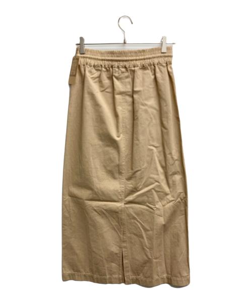 BEARDSLEY（ビアズリー）BEARDSLEY (ビアズリー) ハイウエストカーゴスカート ベージュ サイズ:Fの古着・服飾アイテム