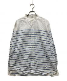 45R（フォーティファイブ・アール）の古着「ジンバオックスの908スタンドオーシャンシャツ」｜ホワイト