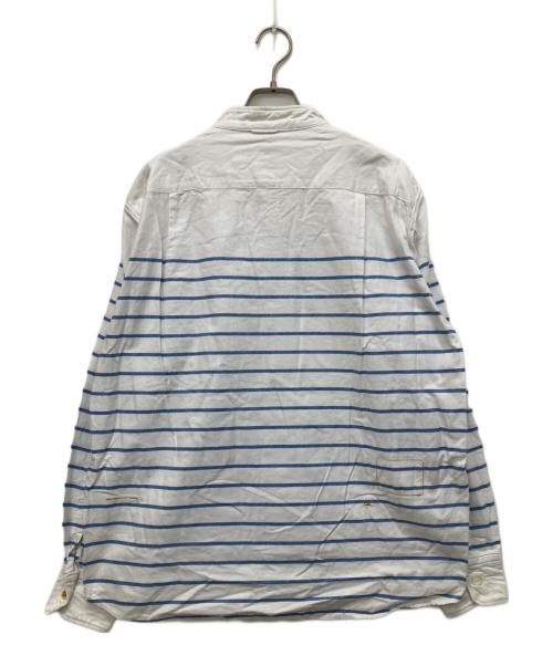 45R（フォーティファイブ・アール）45R (フォーティファイブ・アール) ジンバオックスの908スタンドオーシャンシャツ ホワイト サイズ:3の古着・服飾アイテム