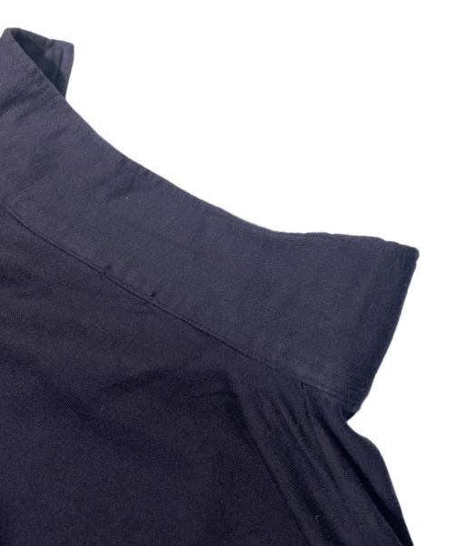 COMOLI（コモリ）COMOLI (コモリ) 23SS コットンシルクジャージハーフジッププルオーバー ネイビー サイズ:2の古着・服飾アイテム