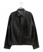 COMOLIコモリ）の古着「21SS デニムジャケット」｜ブラック