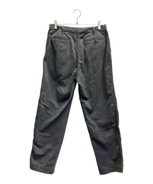 AURALEE（オーラリー）AURALEE (オーラリー) WASHED FINX BUGGY SATIN WIDE PANTS グレー サイズ:4の古着・服飾アイテム