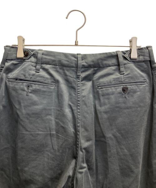 AURALEE（オーラリー）AURALEE (オーラリー) WASHED FINX BUGGY SATIN WIDE PANTS グレー サイズ:4の古着・服飾アイテム