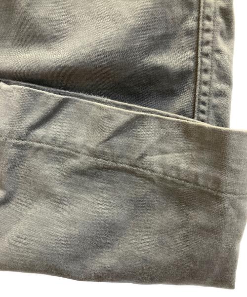 AURALEE（オーラリー）AURALEE (オーラリー) WASHED FINX BUGGY SATIN WIDE PANTS グレー サイズ:4の古着・服飾アイテム