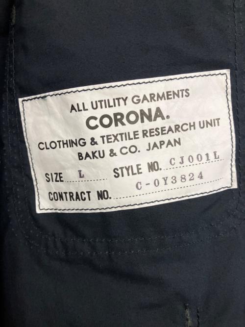 CORONA（コロナ）CORONA (コロナ) GAME JACKET ネイビー サイズ:Lの古着・服飾アイテム