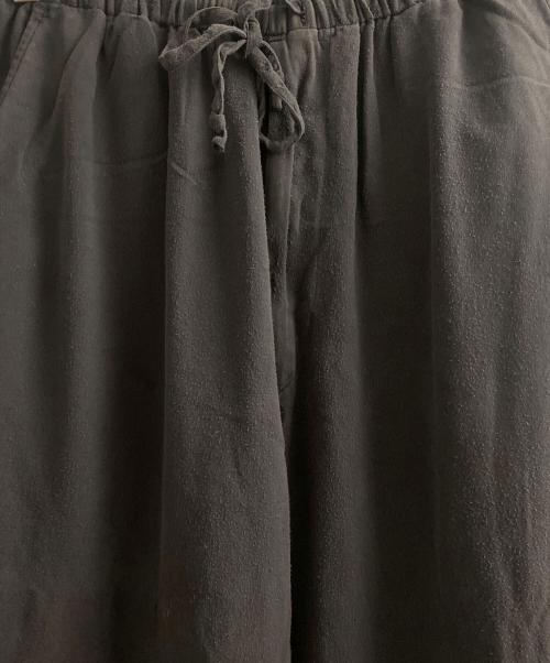 COMOLI（コモリ）COMOLI (コモリ) 21AW シルクネル ドローストリングパンツ ネイビー サイズ:2の古着・服飾アイテム