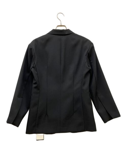 EFFE BEAMS（エッフェ ビームス）EFFE BEAMS (エッフェ ビームス) ウールテーラードジャケット ブラック サイズ:SIZE 36の古着・服飾アイテム