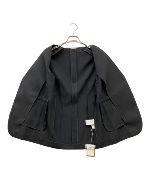 EFFE BEAMS（エッフェ ビームス）EFFE BEAMS (エッフェ ビームス) ウールテーラードジャケット ブラック サイズ:SIZE 36の古着・服飾アイテム