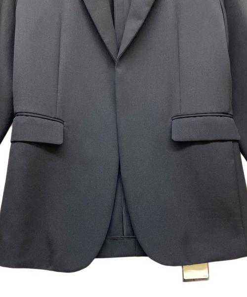 EFFE BEAMS（エッフェ ビームス）EFFE BEAMS (エッフェ ビームス) ウールテーラードジャケット ブラック サイズ:SIZE 36の古着・服飾アイテム