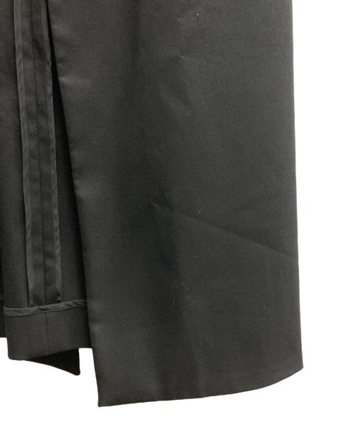 ESTNATION（エストネーション）ESTNATION (エストネーション) ダブルクロスロングジレ ブラック サイズ:36の古着・服飾アイテム