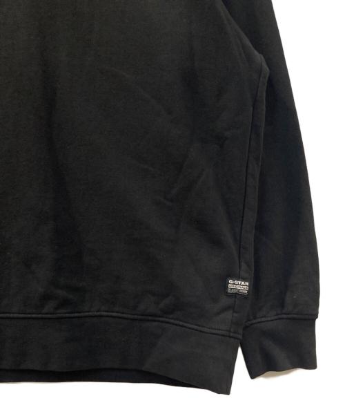 G-STAR RAW（ジースターロゥ）G-STAR RAW (ジースターロゥ) Photo Back Print Loose Sweater ブラック サイズ:XXLの古着・服飾アイテム