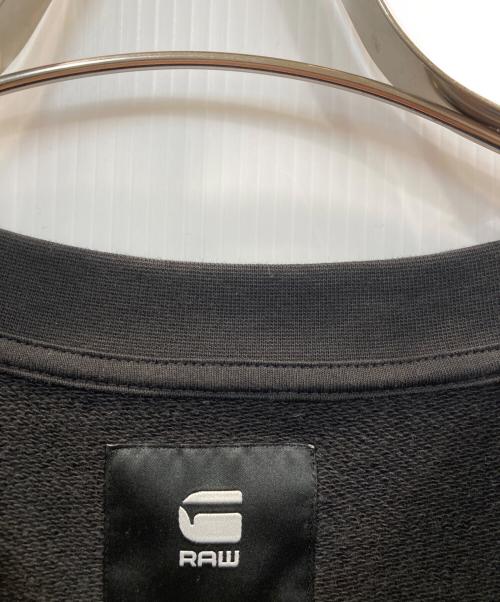 G-STAR RAW（ジースターロゥ）G-STAR RAW (ジースターロゥ) Photo Back Print Loose Sweater ブラック サイズ:XXLの古着・服飾アイテム