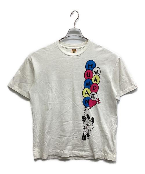 HUMAN MADE（ヒューマンメイド）HUMAN MADE (ヒューマンメイド) VERDY (ヴェルディ) VICK T-SHIRT ホワイト サイズ:Lの古着・服飾アイテム