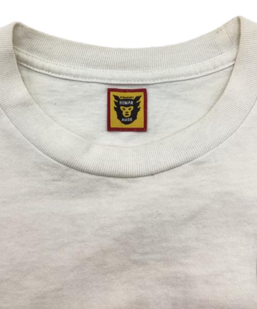 HUMAN MADE（ヒューマンメイド）HUMAN MADE (ヒューマンメイド) VERDY (ヴェルディ) VICK T-SHIRT ホワイト サイズ:Lの古着・服飾アイテム