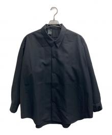 N.HOOLYWOOD（エヌ ハリウッド）の古着「FLARE SHIRT（フレア　シャツ）」｜ブラック